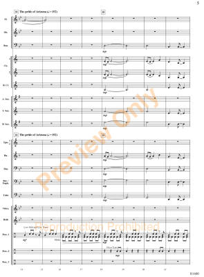 The Tears of Arizona (Pearl Harbor Remembered) - Balmages - Concert Band - Gr. 1.5