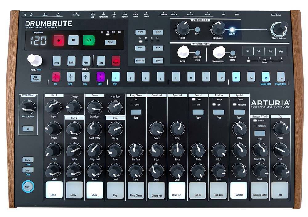 DrumBrute Analog Drum Synthesizer