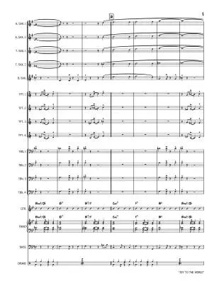 Joy To The World - Woolworth - Jazz Ensemble - Gr. Medium Easy
