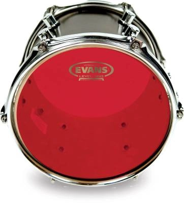 Hydraulic Red Drum Head, 12 Inch