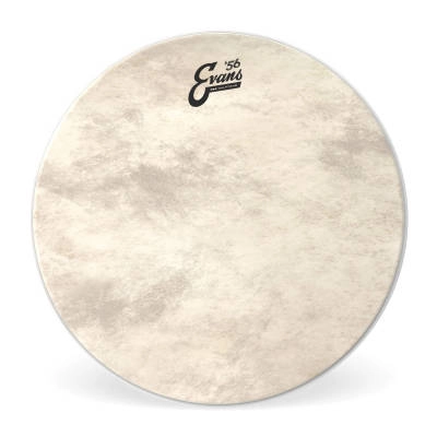 Evans - EQ4 Calftone Bass Drum Head, 18 Inch