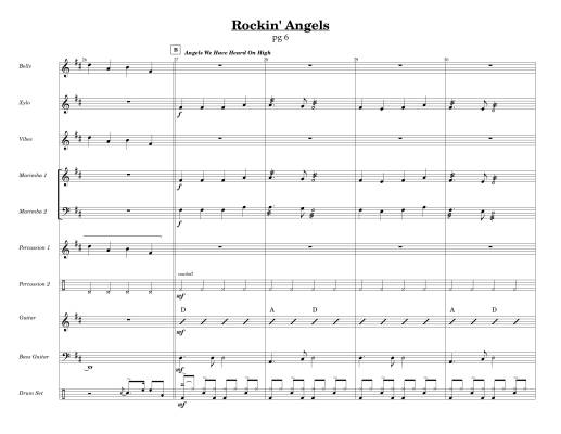 Rockin\' Angels - Crockarell - Percussion Ensemble