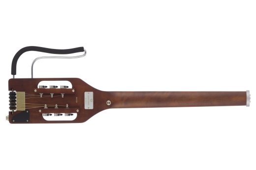 Ultra-Light Acoustic Travel Guitar w/ Steel Strings - Antique Brown w/ Gig Bag