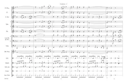 Feliz Navidad - Feliciano/Lopez - Marching Band - Gr. 2.5