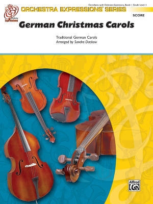 Alfred Publishing - German Christmas Carols - Traditional/Dackow - String Orchestra - Gr. 1