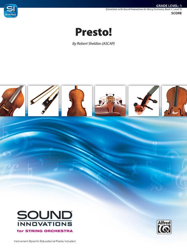 Presto! - Sheldon - String Orchestra - Gr. 1