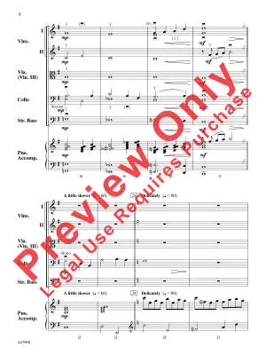 Silent Night - Gruber/Turner - String Orchestra - Gr. 2.5
