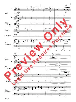 Silent Night - Gruber/Turner - String Orchestra - Gr. 2.5