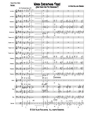 Whoa Christmas Tree! (How Funky Are Thy Branches?) - Collins-Dowden - Jazz Ensemble - Gr. Medium Easy