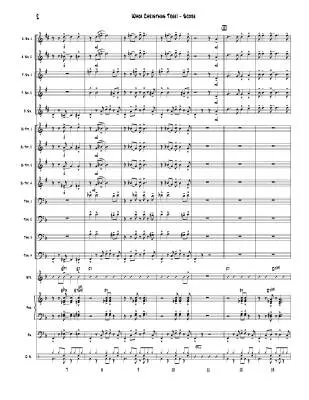 Whoa Christmas Tree! (How Funky Are Thy Branches?) - Collins-Dowden - Jazz Ensemble - Gr. Medium Easy
