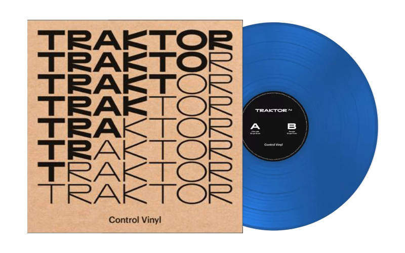 Traktor Scratch Control Vinyl MK2 - Blue