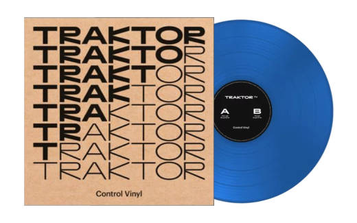Native Instruments - Traktor Scratch Control Vinyl MK2 - Blue