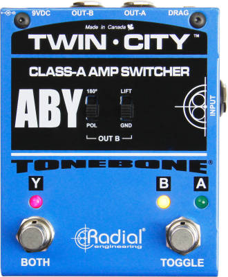 Bones Twin-City ABY Amp Switcher