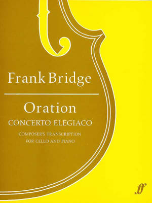 Oration (Concerto Elegiaco) - Bridge - Cello/Piano