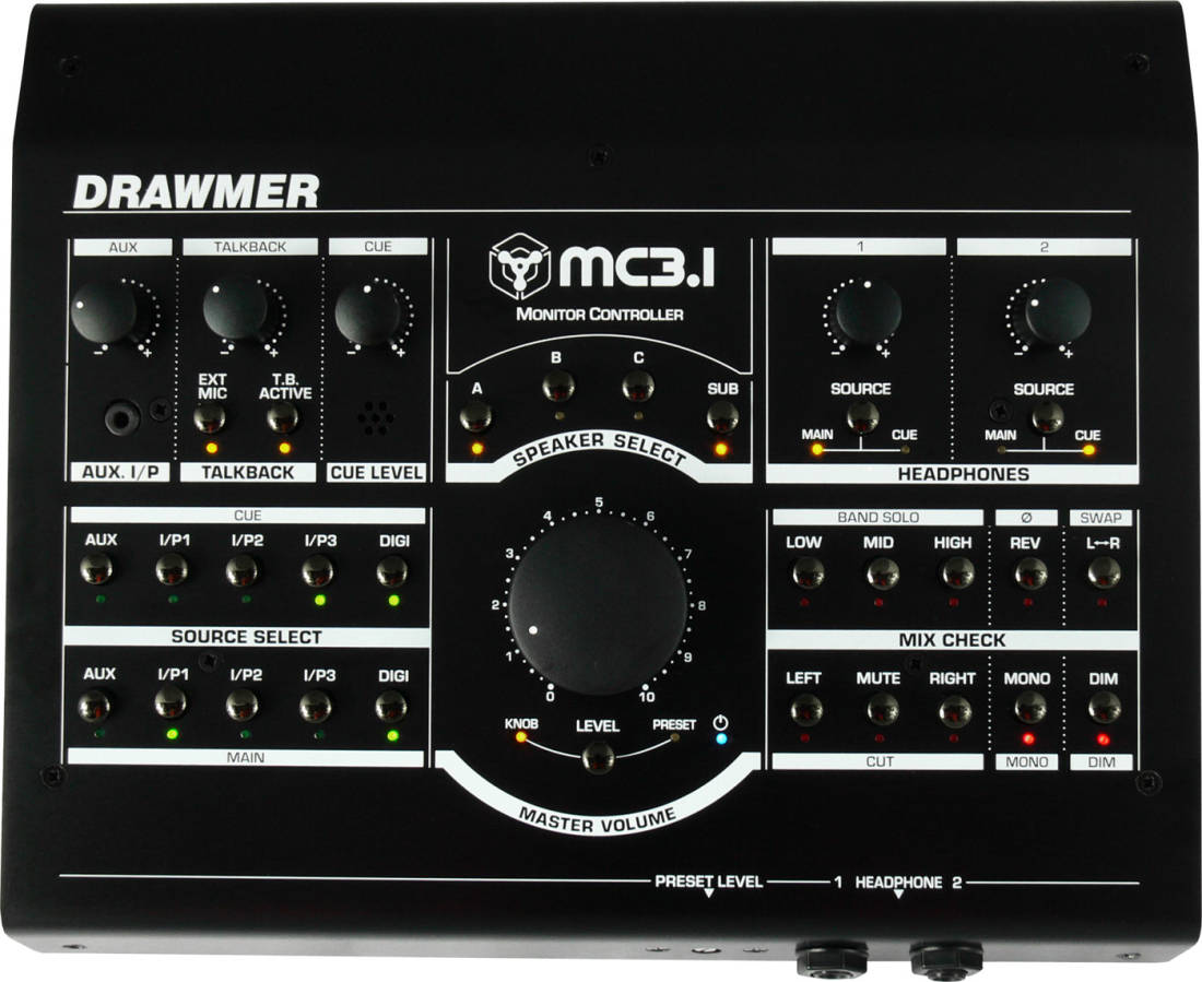 MC3.1 Studio Monitor Controller with 5 Sources