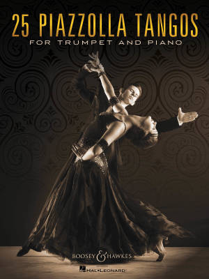 25 Piazzolla Tangos for Trumpet and Piano - Book