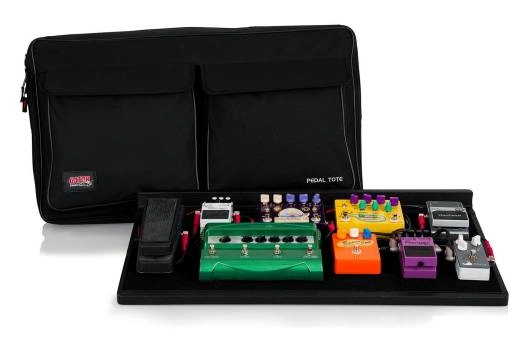 Gator - Pedalboard w/ Carry Bag & Power Supply - Pro Size