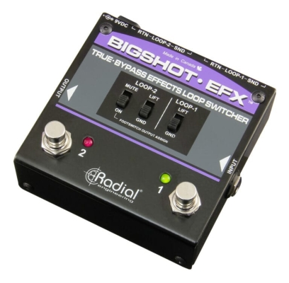 Radial BigShot EFX Effects Loop Switcher | Long & McQuade