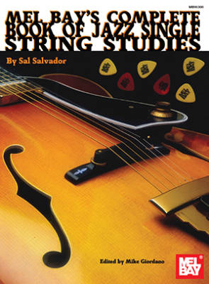 Complete Book of Jazz Single-String Studies - Salvador/Giordano - Guitar -  Book