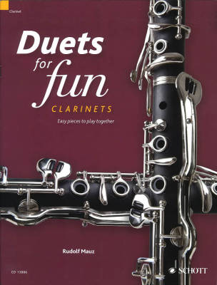 Duets for Fun: Clarinets - Mauz - Clarinet Duets - Book