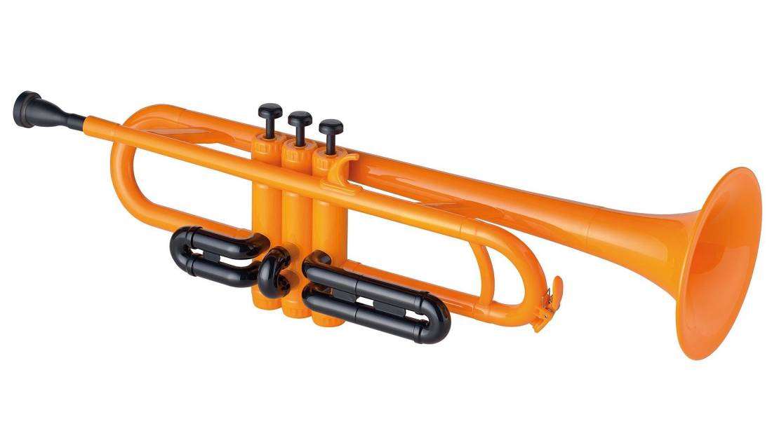 Plastic Trumpet - Orange