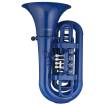 Cool Wind - 4 Rotary Valve Plastic Tuba - Blue