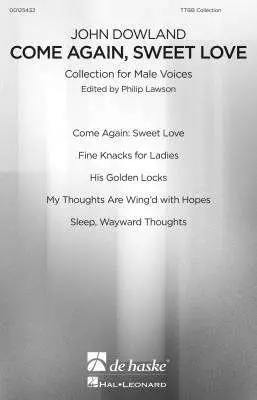 Come Again, Sweet Love (Collection) - Dowland - TTBB