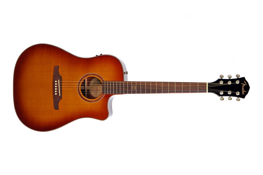 F-1020SCE Dreadnought Cutaway w//Electronics - Violin Burst