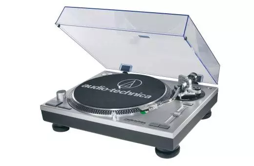 Direct-Drive Quartz Turntable w/USB - Black