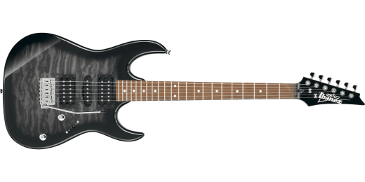 GRX70QA GIO Series Electric Guitar w/Tremolo - Transparent Black Sunburst