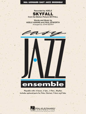 Hal Leonard - Skyfall - Adkins/Epworth/Berry - Jazz Ensemble - Gr. 2