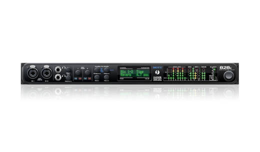 MOTU - 828X - 24/192 28-in, 30-out Thunderbolt/USB 2.0 Audio Interface
