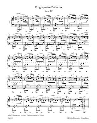Vingt-quatre Preludes op. 28 / Prelude op. 45 for Piano - Chopin/Flamm - Piano