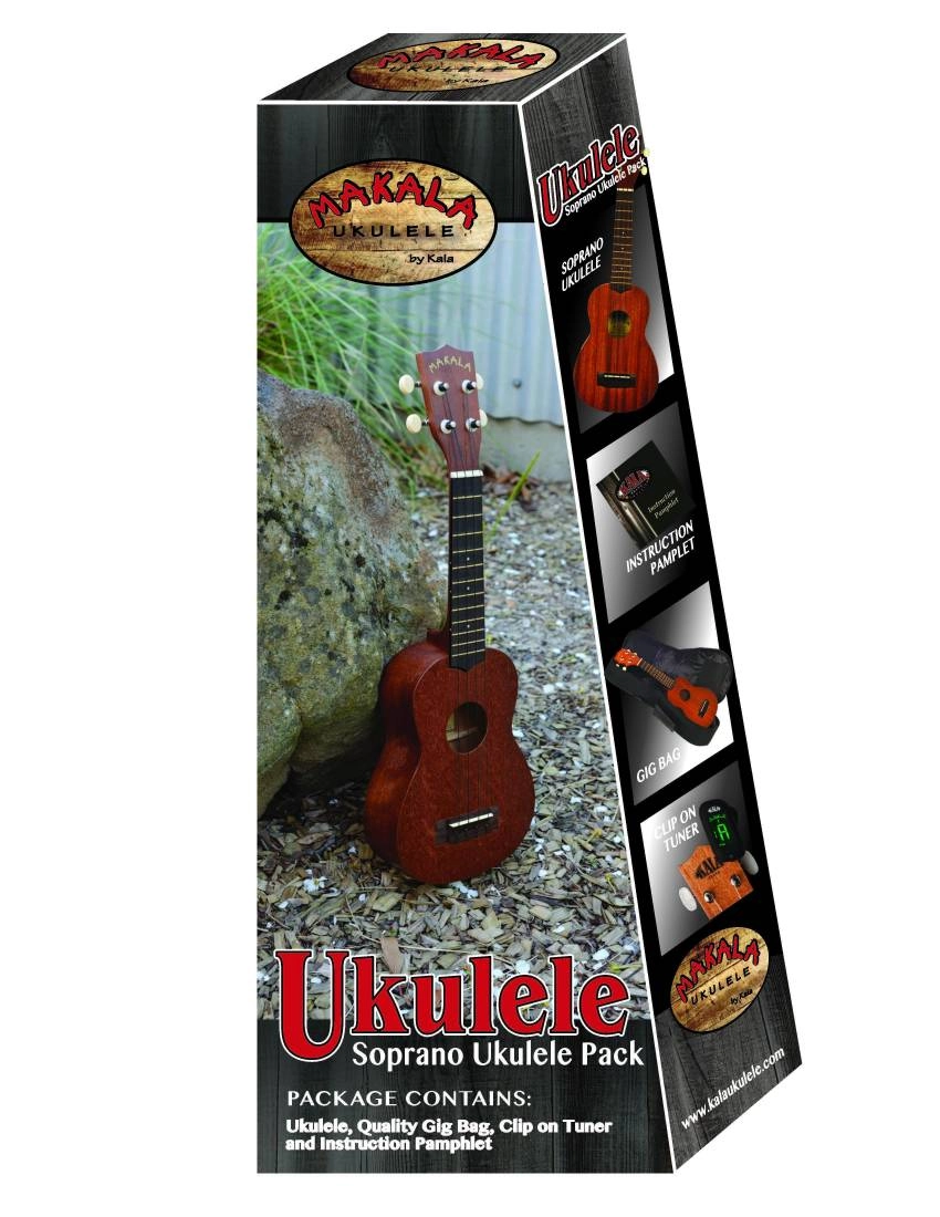 Soprano Ukulele Pack with Bag and Tuner