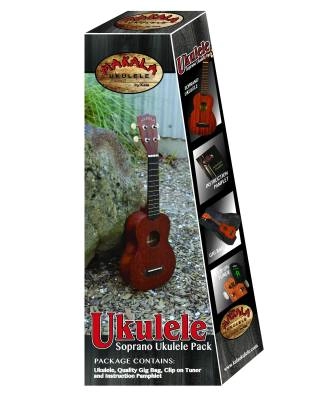 Soprano Ukulele Pack with Bag and Tuner