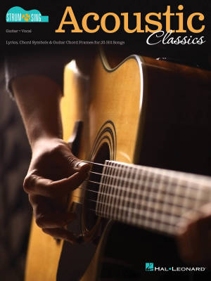Acoustic Classics: Strum & Sing Series for Guitar - Book