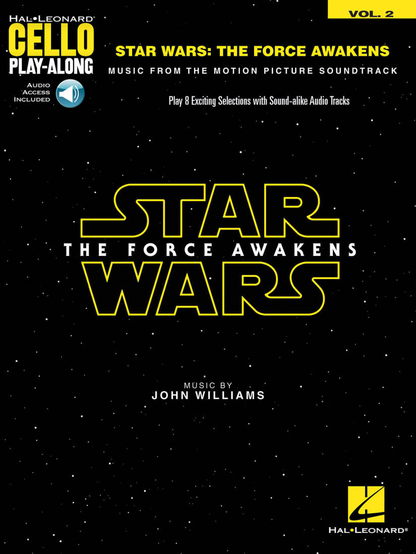 Star Wars: The Force Awakens: Cello Play-Along Volume 2 - Book/Audio Online