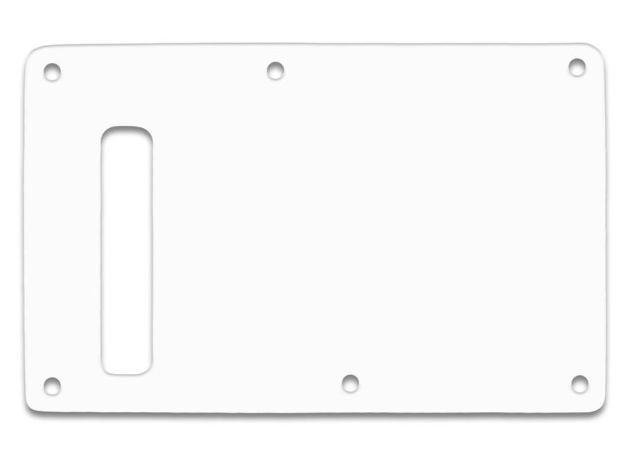 Strat Backplate White/Black/White
