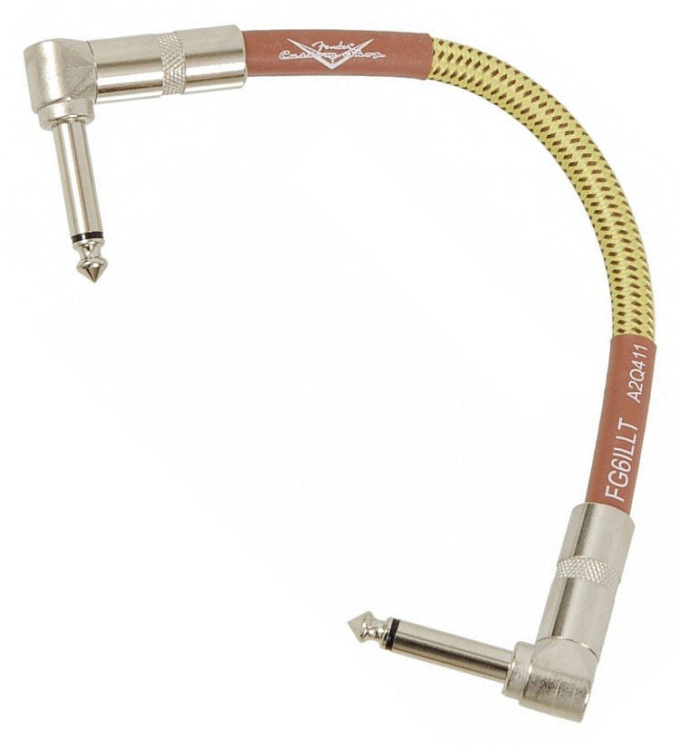 Custom Shop Patch Cable, 6\'\', Tweed