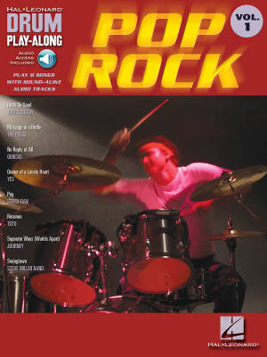 Hal Leonard - Pop/Rock: Drum Play-Along Volume 1 - Batterie - Livre/Audio en ligne