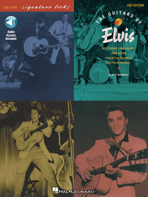 The Guitars of Elvis - 2nd Edition: Guitar Signature Licks Series - Presley/Marshall - Guitar TAB - Book/Audio Online