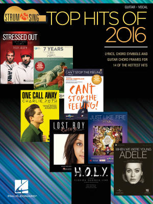 Top Hits of 2016: Strum & Sing Series - Guitar - Book
