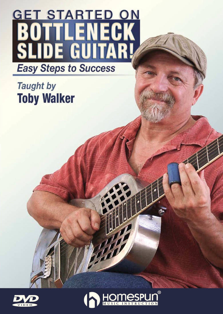 Get Started on Bottleneck Slide Guitar!: Easy Steps to Success - Walker - Slide Guitar - DVD