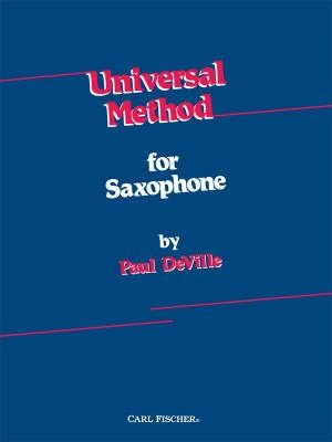 Universal Method for Saxophone - De Ville - Book