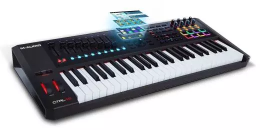 49-Key USB/MIDI Smart Controller with Full Colour Screen