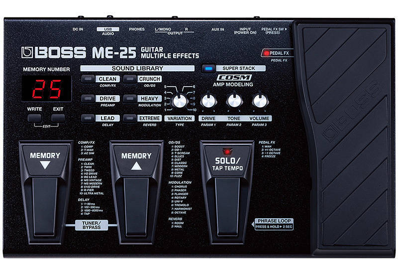Boss - ME-25 - Multiple Effects Processor