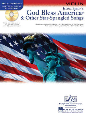 Hal Leonard - God Bless America & Other Star-Spangled Songs - Violin - Book/CD