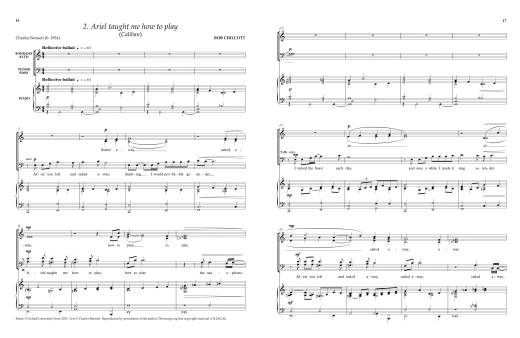 Ophelia, Caliban, and Miranda - Bennett/Chilcott - SATB