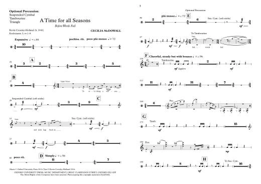 A Time for all Seasons - McDowall - SATB