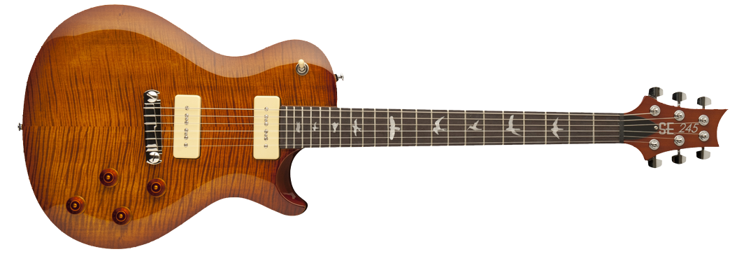PRS SE 245 Soapbar Electric Guitar - Vintage Sunburst